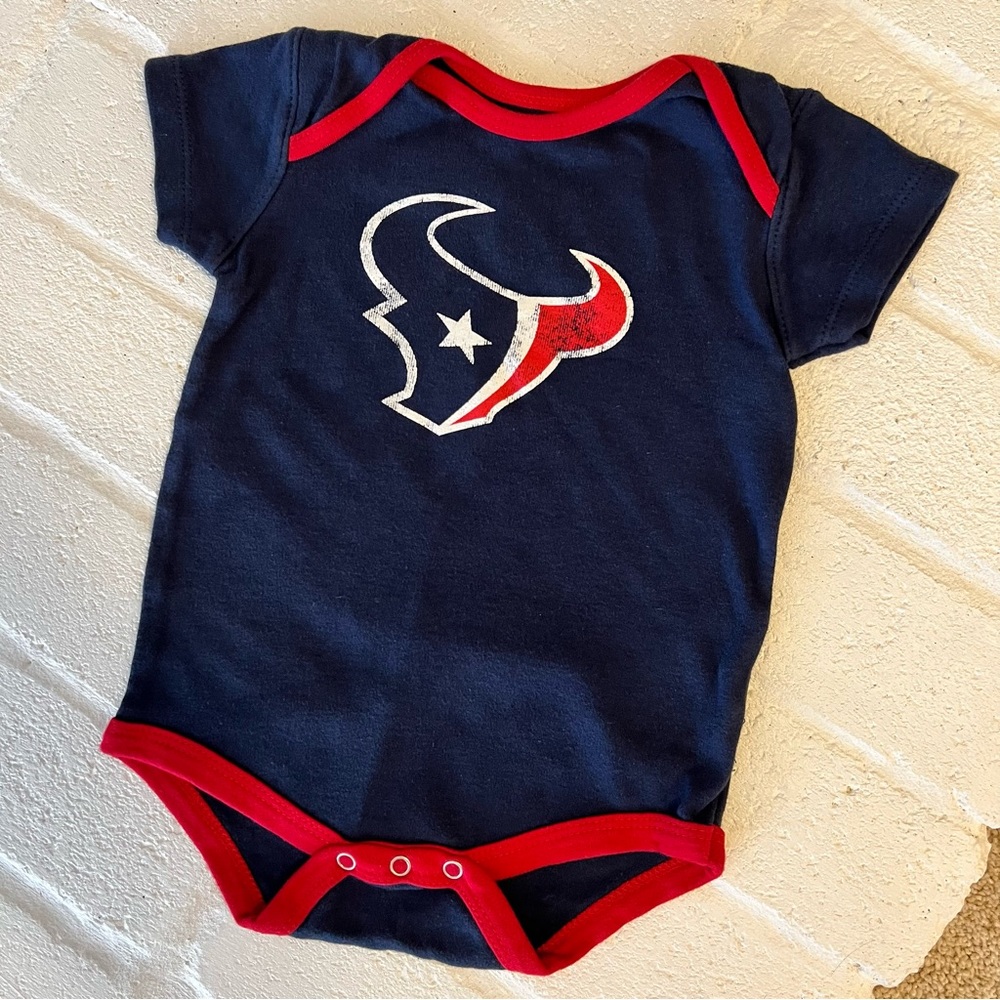 NFL Texans Baby Bodysuit • Size 18M